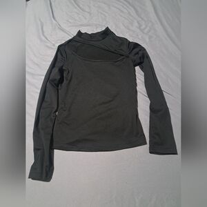 Black Long Sleeve Women's Top
